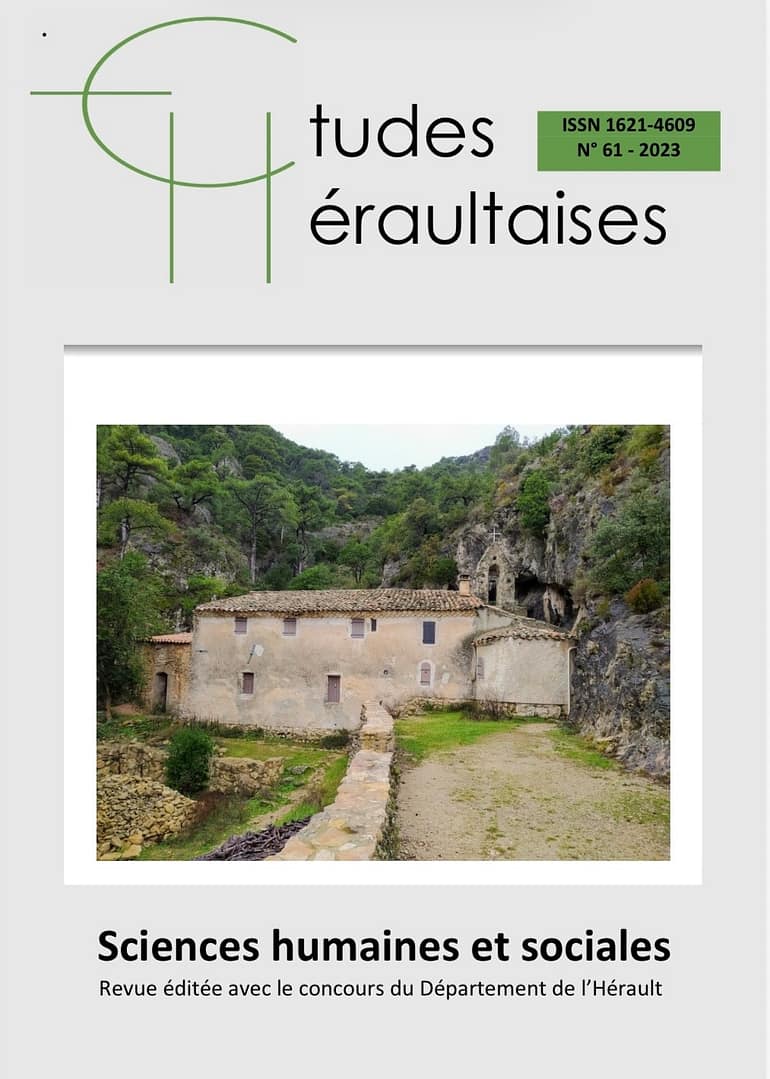 Nouvel article écrit par Christian Guiraud dans Études Héraultaises